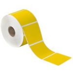 MH-USA 2 x 3" Yellow Desktop Direct Thermal Label