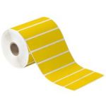 MH-USA 4 x 1" Yellow Desktop Direct Thermal Label