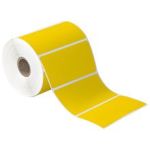 MH-USA 4 x 2" Yellow Desktop Direct Thermal Label