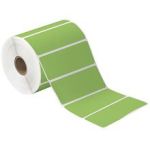 MH-USA 4 x 1 1/2" Green Desktop Direct Thermal Label