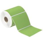 MH-USA 4 x 4" Green Desktop Direct Thermal Label