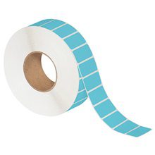 MH-USA 2 x 1" Blue Thermal Transfer Labels
