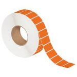 MH-USA 2 x 1" Orange Thermal Transfer Labels
