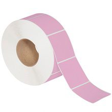 MH-USA 2 x 3" Pink Thermal Transfer Labels