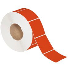 MH-USA 2 x 3" Red Thermal Transfer Labels