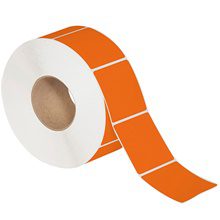 MH-USA 2 x 3" Orange Thermal Transfer Labels