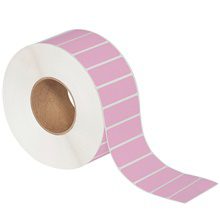 MH-USA 3 x 1" Pink Thermal Transfer Labels