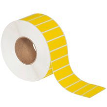 MH-USA 3 x 1" Yellow Thermal Transfer Labels