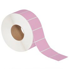 MH-USA 3 x 2" Pink Thermal Transfer Labels