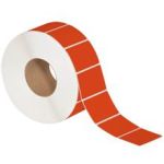 MH-USA 3 x 2" Red Thermal Transfer Labels