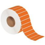 MH-USA 4 x 1" Orange Thermal Transfer Labels