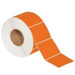 MH-USA 4 x 3" Orange Thermal Transfer Labels