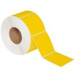 MH-USA 4 x 4" Yellow Thermal Transfer Labels
