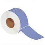 MH-USA 4 x 6 1/2" Purple Thermal Transfer Labels