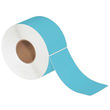 MH-USA 4 x 8" Blue Thermal Transfer Labels