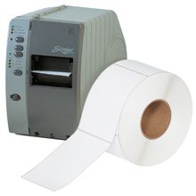 MH-USA 4 x 8" White Direct Thermal Labels
