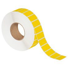 MH-USA 2 x 1" Yellow Direct Thermal Labels