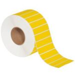 MH-USA 4 x 1" Yellow Direct Thermal Labels