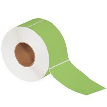 MH-USA 4 x 6" Green Direct Thermal Labels