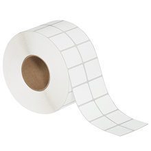MH-USA 2 x 1 1/2"  2-Up White Thermal Transfer Labels