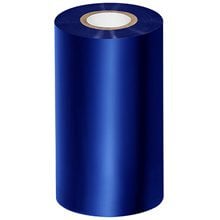MH-USA 4.33" x 984' Blue Thermal Transfer Ribbons- Wax/Resin