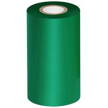 MH-USA 4.33" x 984' Green Thermal Transfer Ribbons- Wax/Resin