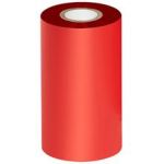 MH-USA 4.33" x 984' Red Thermal Transfer Ribbons- Wax/Resin