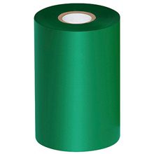 MH-USA 4.33" x 1476' Green Thermal Transfer Ribbons- Wax/Resin