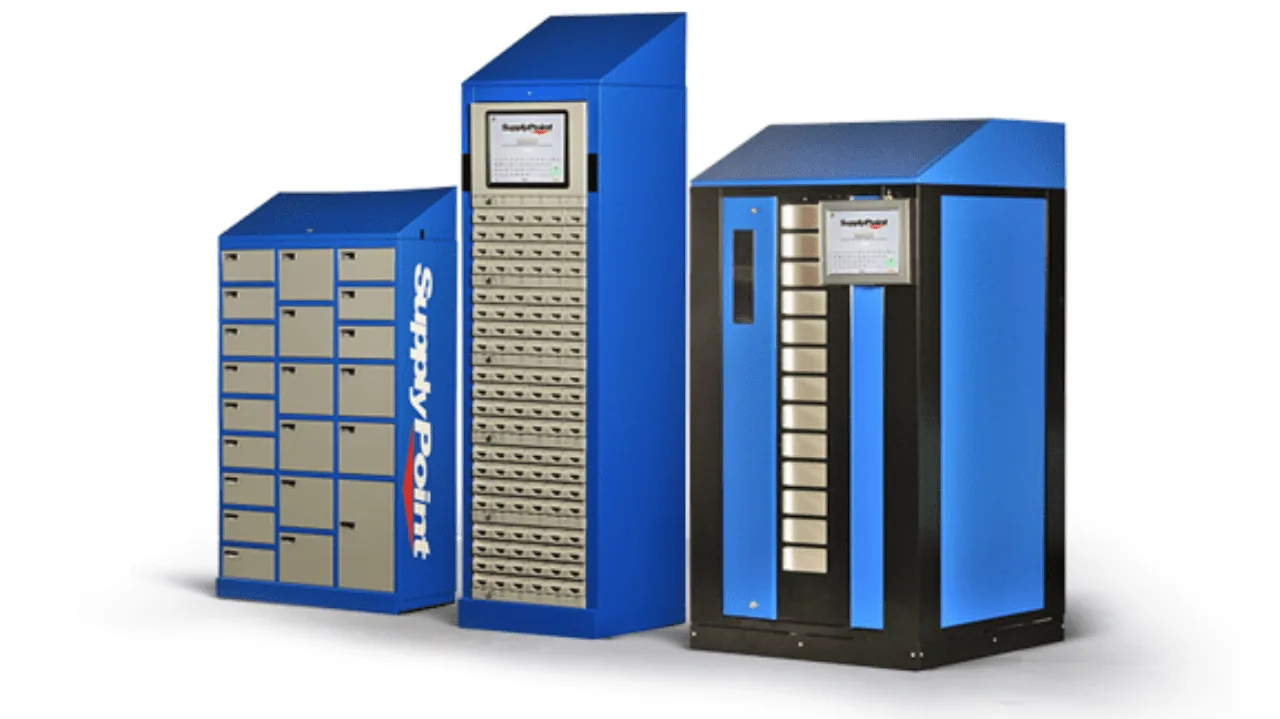 The SupplyPoint industrial vending ecosystem of machines and software