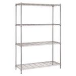 MH-USA 18" x 36" x 72" Light Duty Wire Shelf Kit