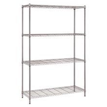 MH-USA 24" x 36" x 72" Light Duty Wire Shelf Kit
