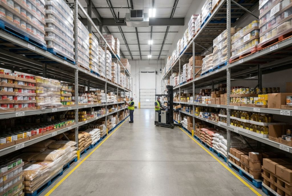 Food Warehouse Storage Solutions: FDA Compliant Designs