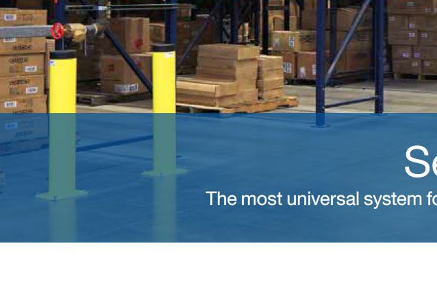 Pallet rack system layout configured with the MH-USA online designer