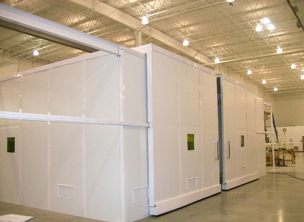 Climate controlled in-plant office