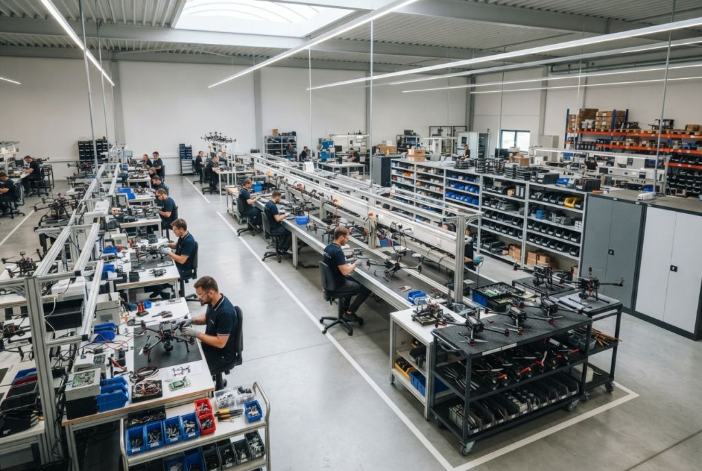 Material Handling Solutions for Drone Manufacturers