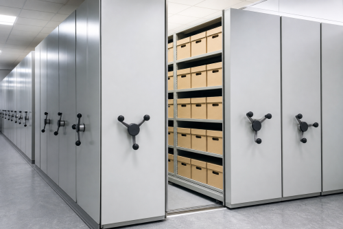 Mobile Shelving Planner — free online configurator from MH-USA