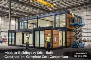 Modular Buildings vs Stick-Built Construction: Complete Cost Comparison - modular buildings vs stick-built construction