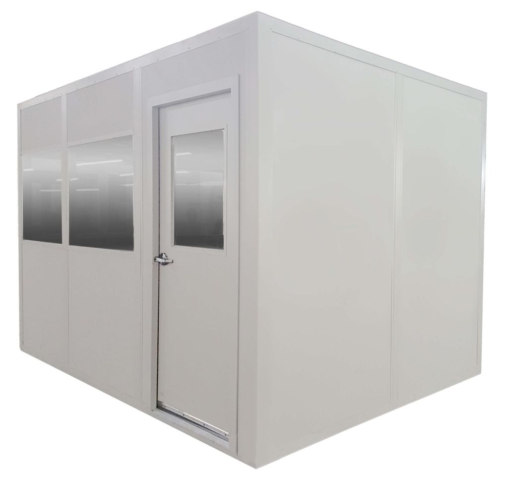 Modular cleanroom pharmaceutical manufacturing