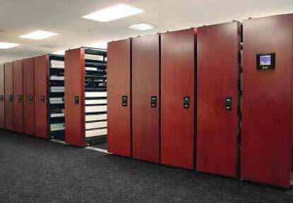 Powered Mobile Shelving
