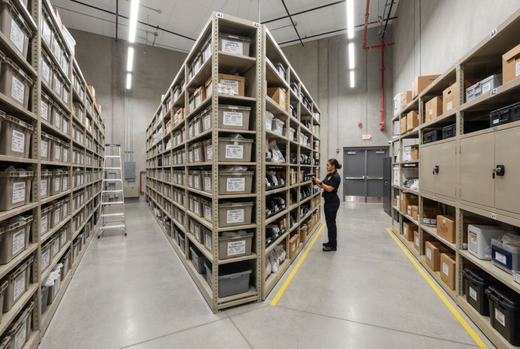 7 Public Safety Evidence Room Space Saving Storage Ideas