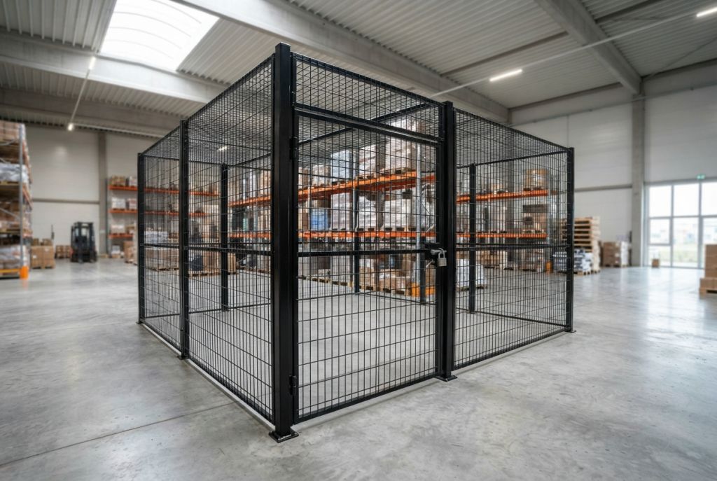 Security Cage Buying Guide: Wire Partitions for Warehouses & Facilities ...