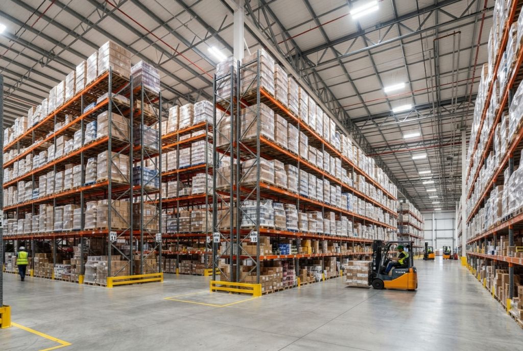 Selective versus push-back pallet rack comparison