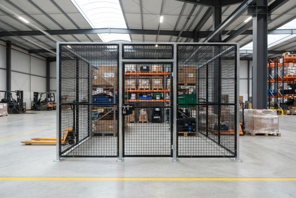 Steel Security Cages vs Aluminum: Material Comparison for Industrial Enclosures