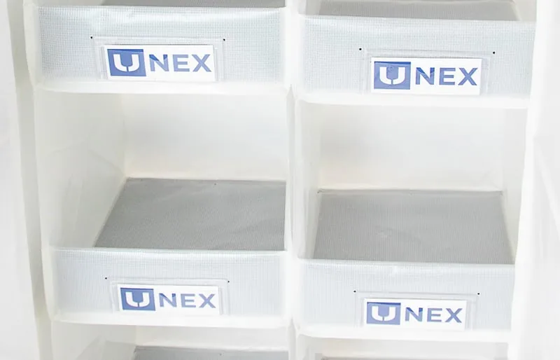 Close-up of UNEX SpeedCell cells showing different cell widths and depths for different product families
