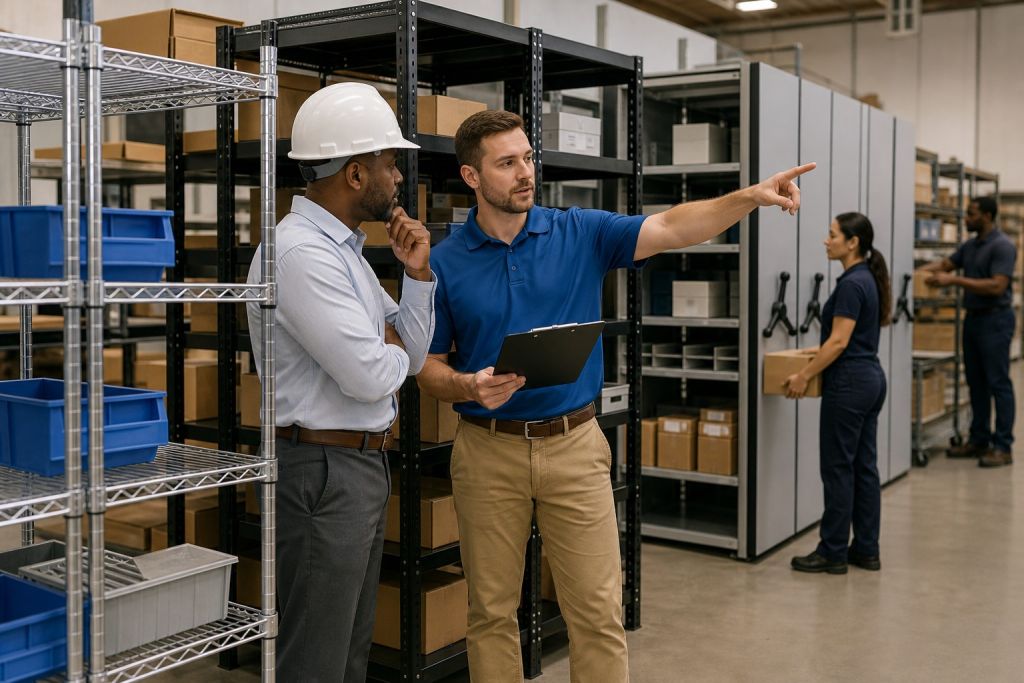 Material Handling USA shelving consultation and product expertise