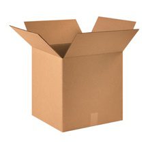 16 × 16 × 16 in. corrugated boxes, 15 per bundle