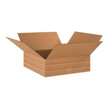 MH-USA 27 x 23 x 8-1/2 RSC With Extra Scores At 2-1/2- 4-1/2- 6-1/2 200# Kraft C Flute (15/EA)