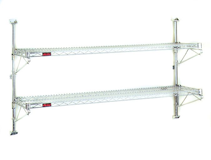Adjustable post wire wall mount kit with numbered post section