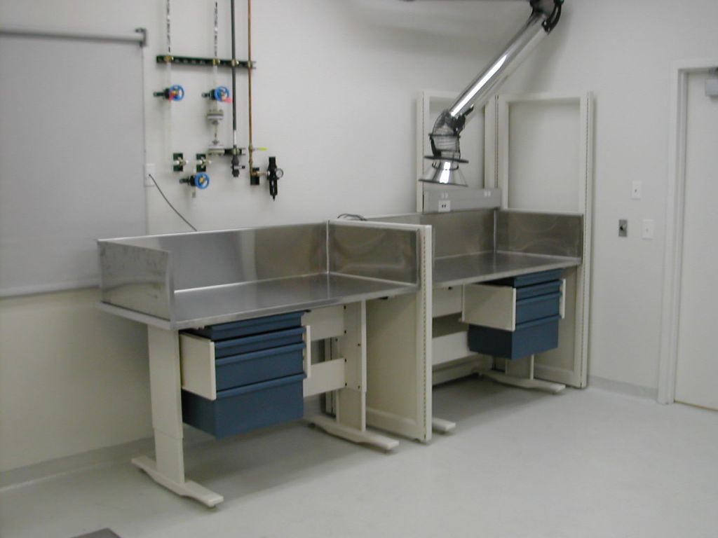 Eagle SpecFAB custom fabricated stainless steel laboratory equipment installation