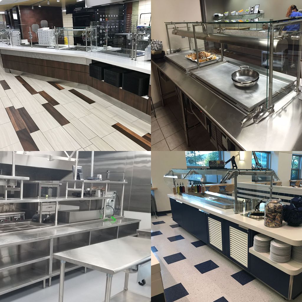 Eagle Group stainless steel fabrication shop producing foodservice equipment